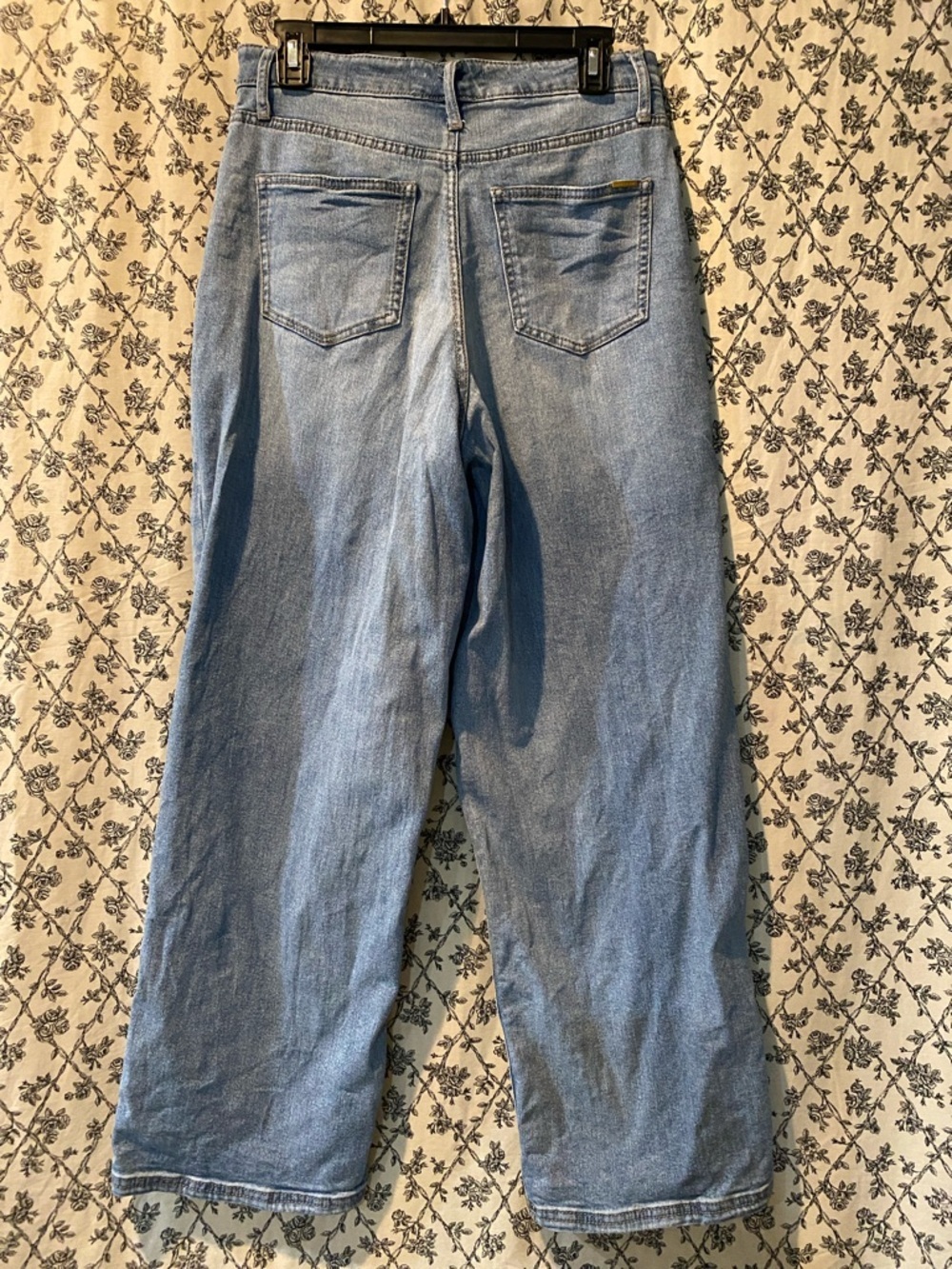Anne Klein Light Blue Wide Leg Jeans - Picture 2 of 5